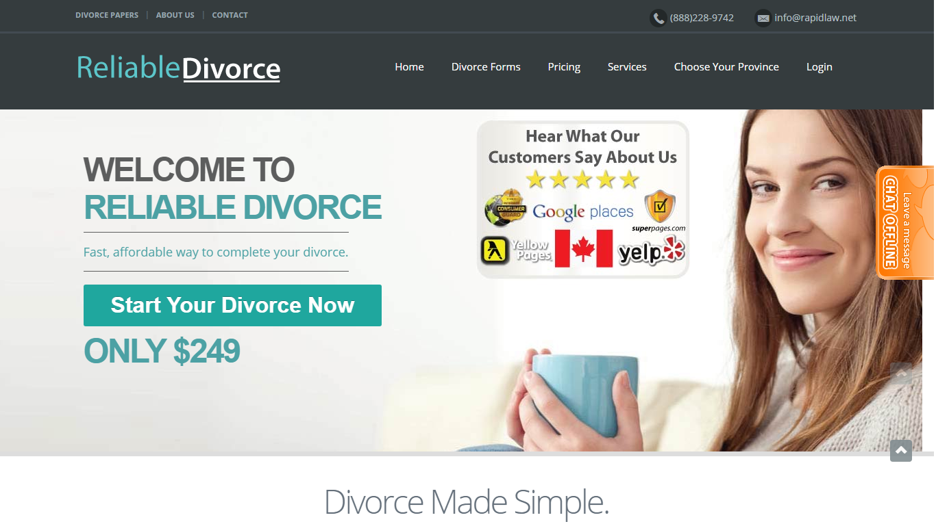 Reliable Divorce Canada